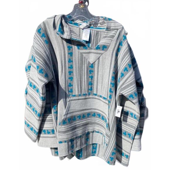 Disney Mickey Baja-Style Pullover Poncho - NWT (New) - Picture 2 of 5